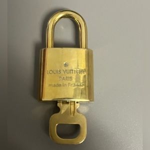 Louis Vuitton lock and key